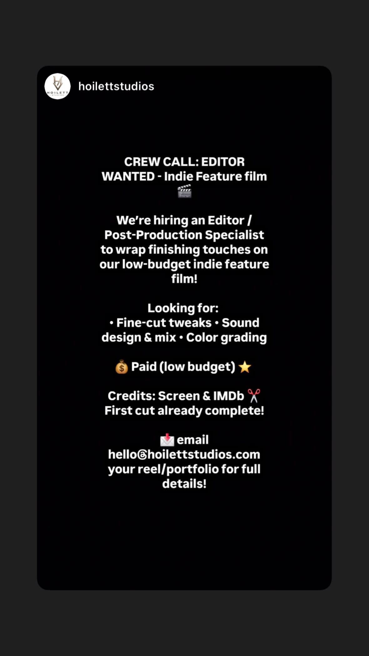 Job post media