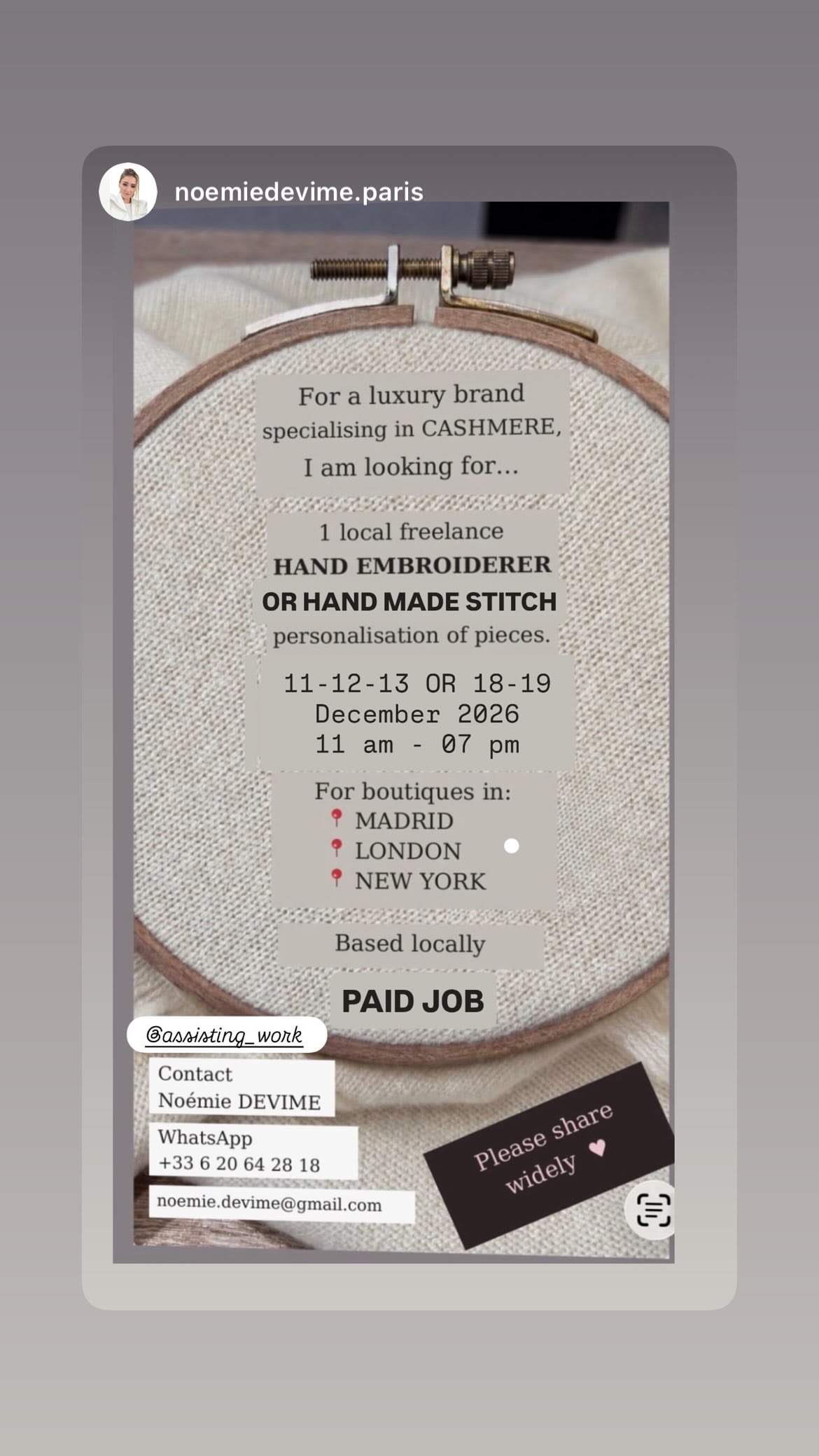 Job post media