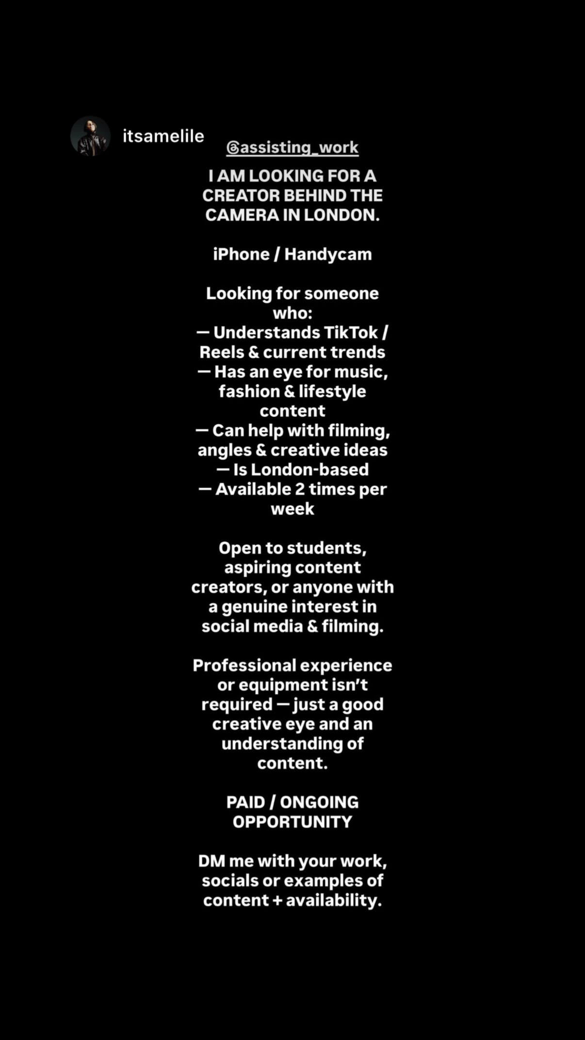Job post media