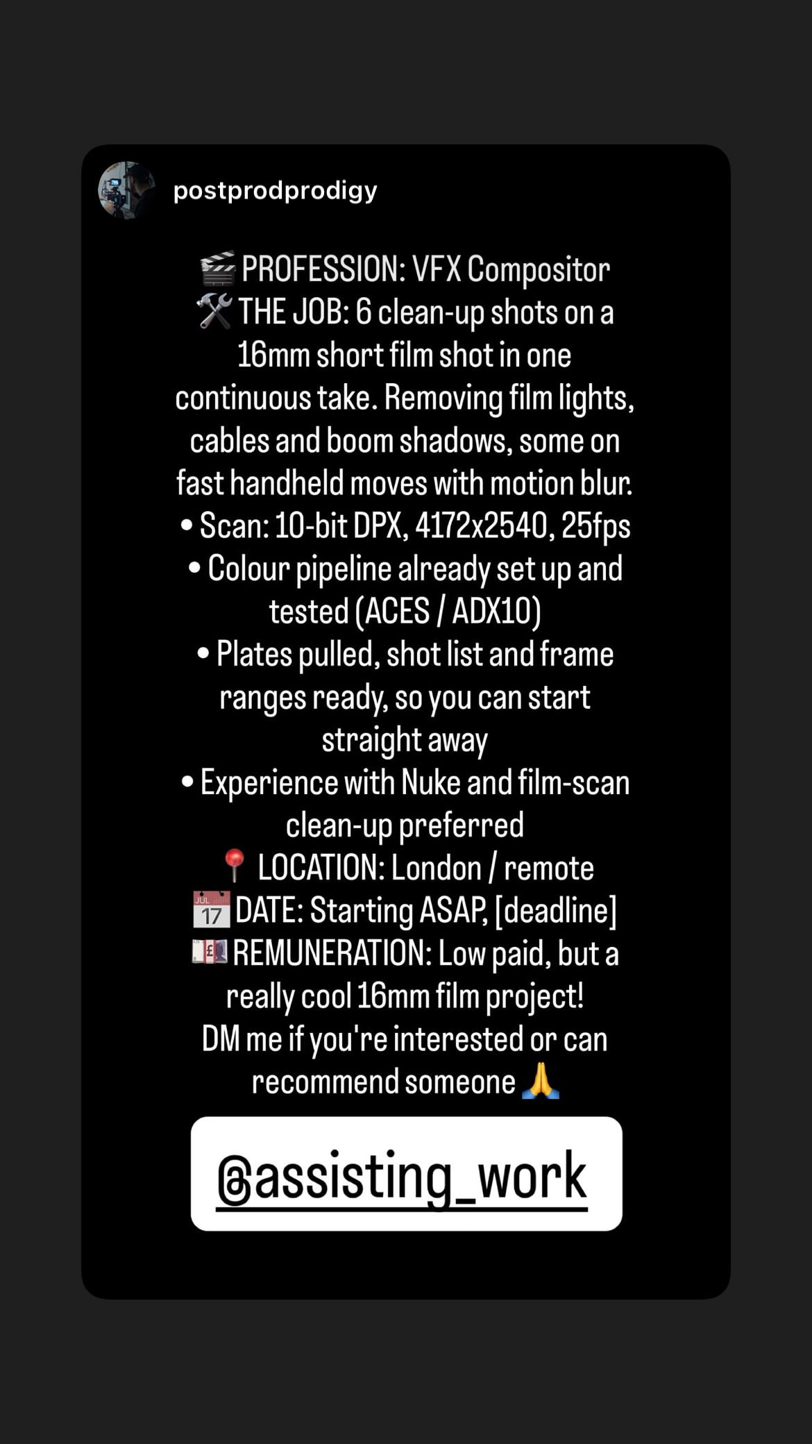 Job post media