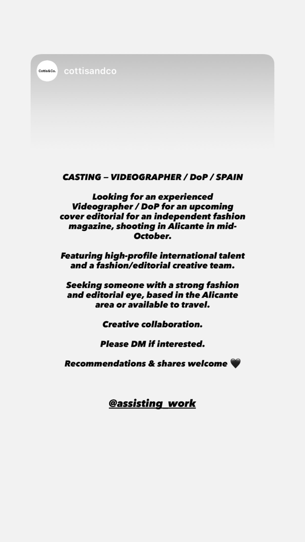 Job post media