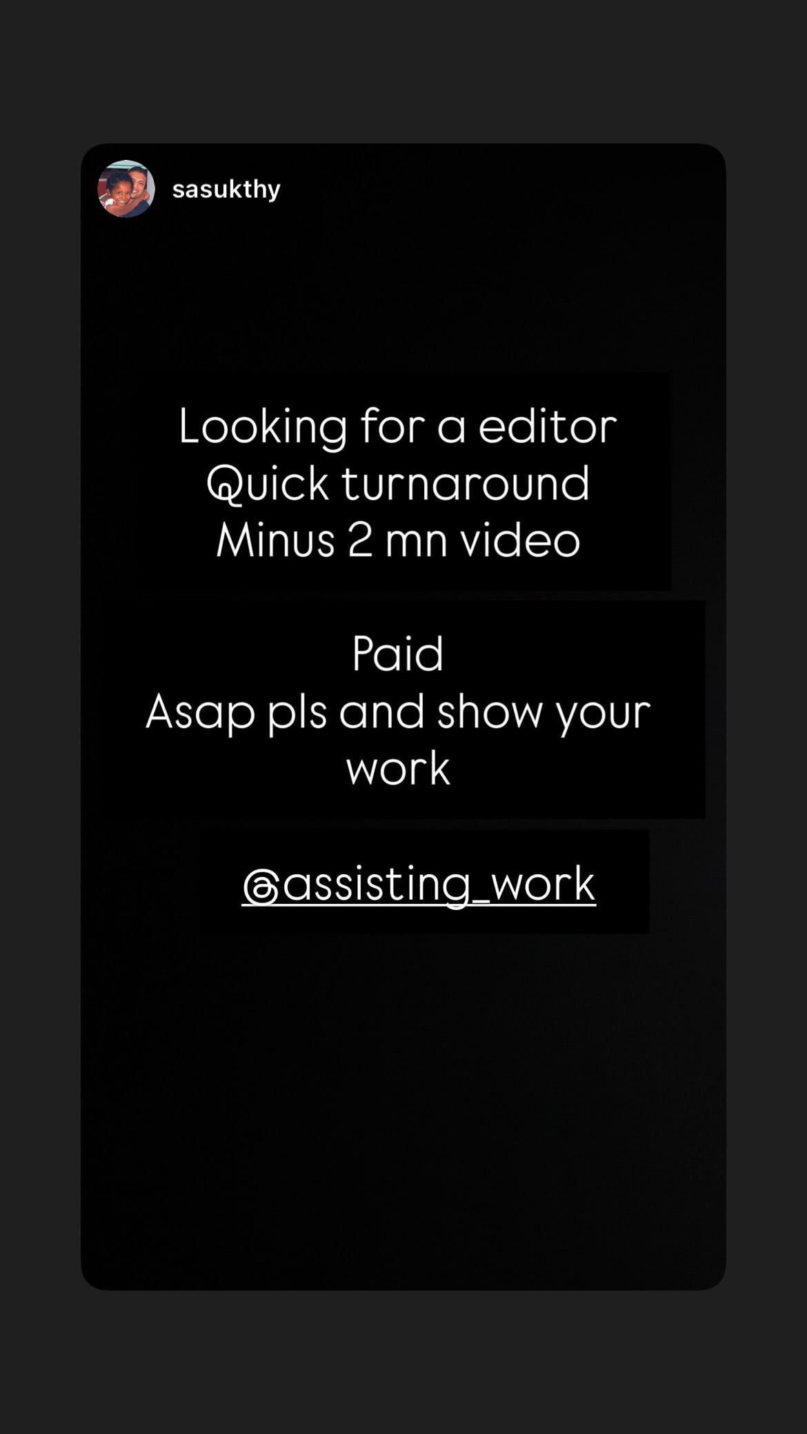 Job post media