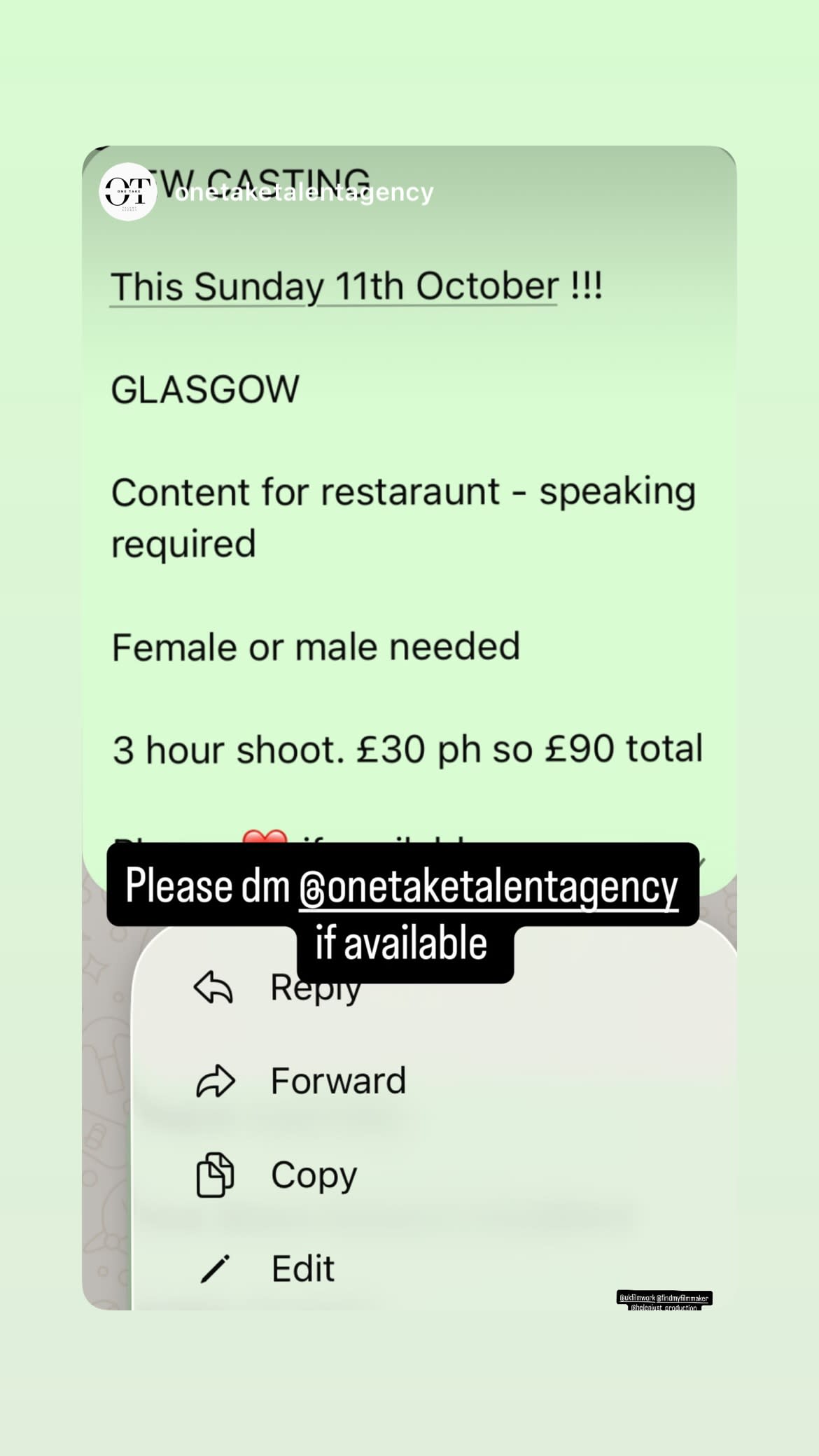 Job post media
