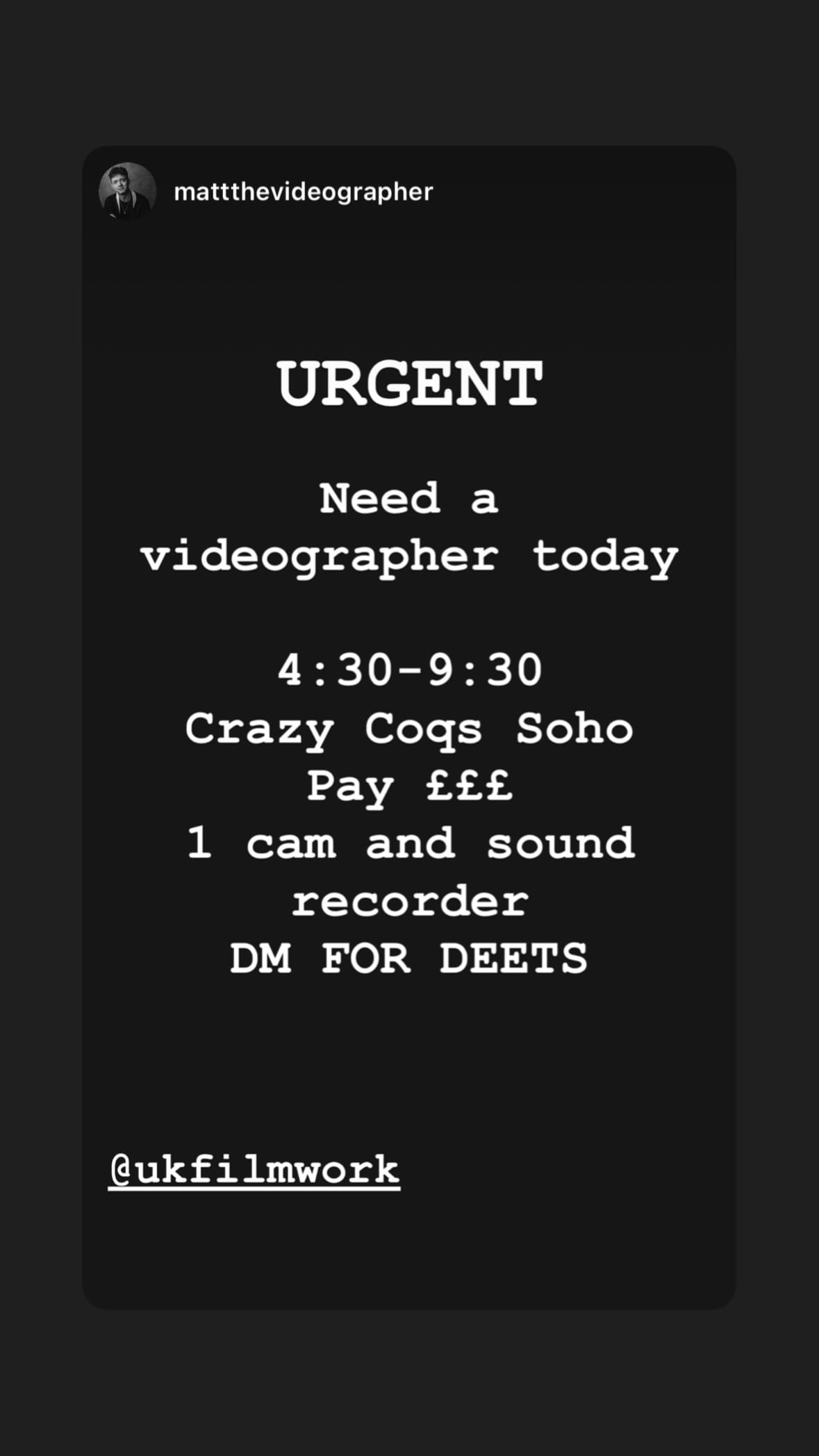 Job post media