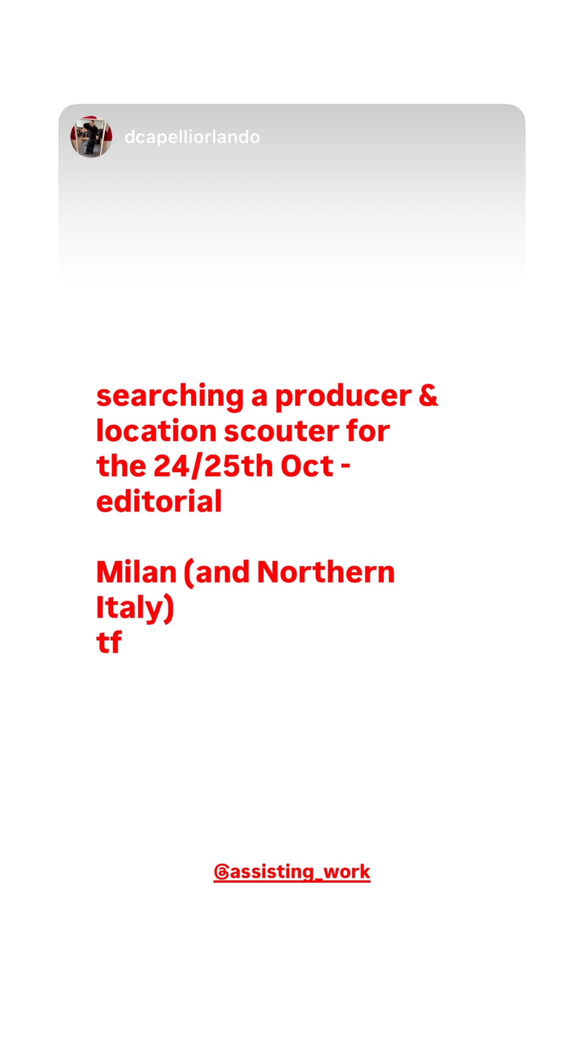 Job post media