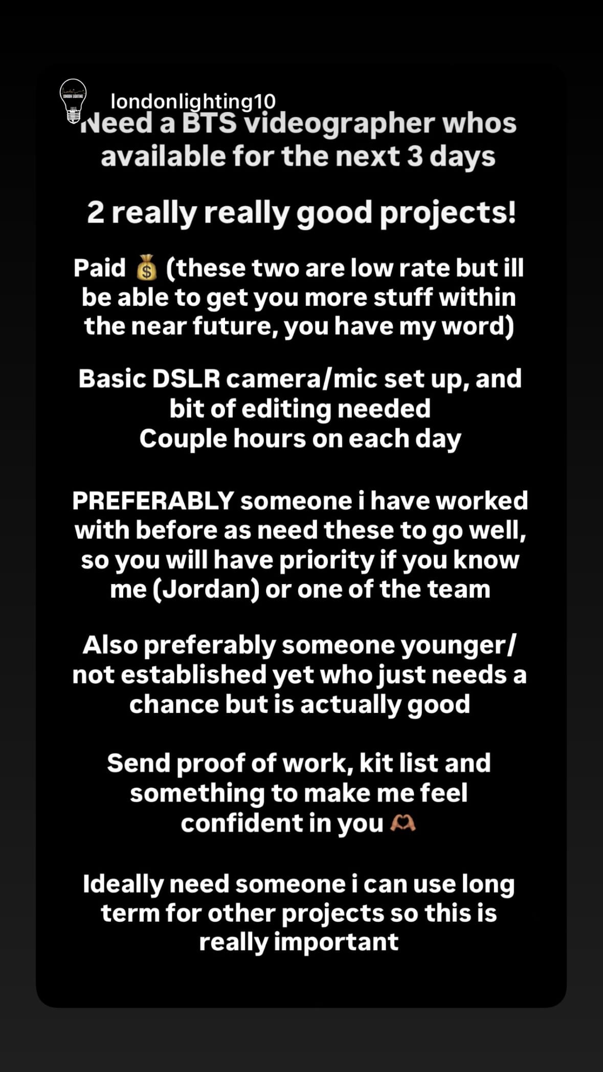 Job post media