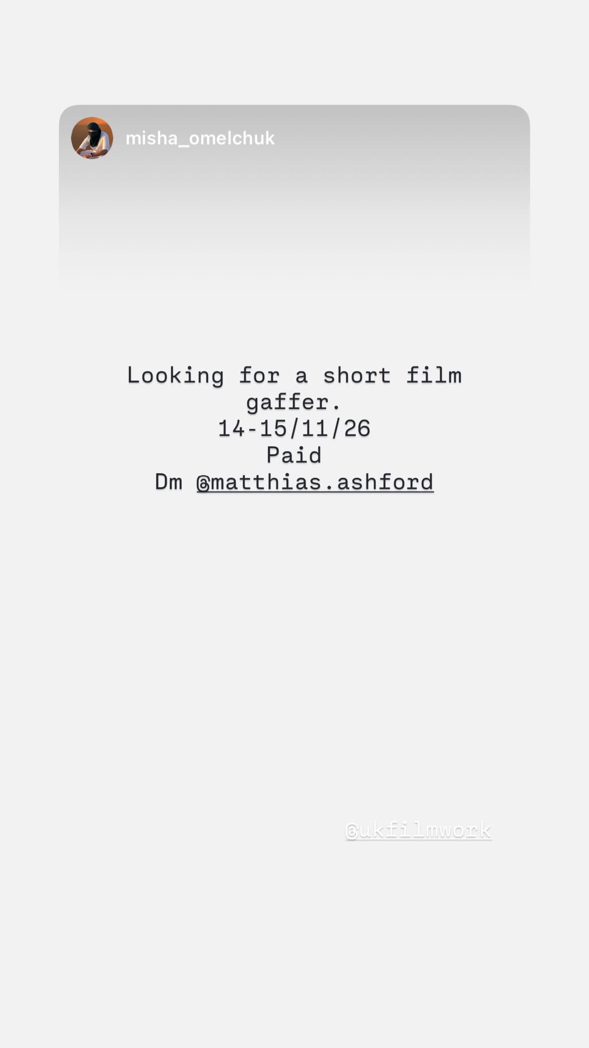 Job post media