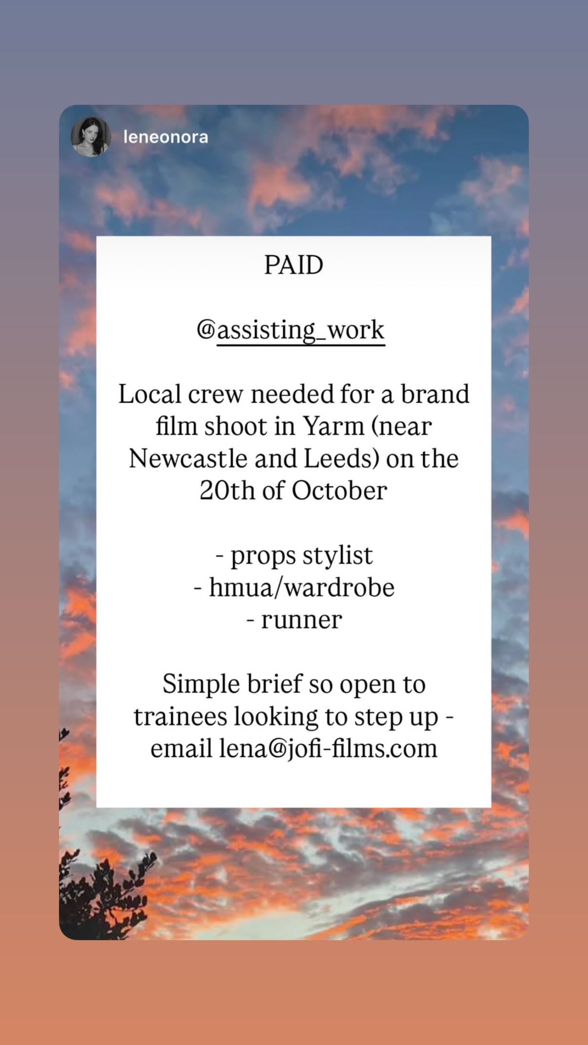 Job post media