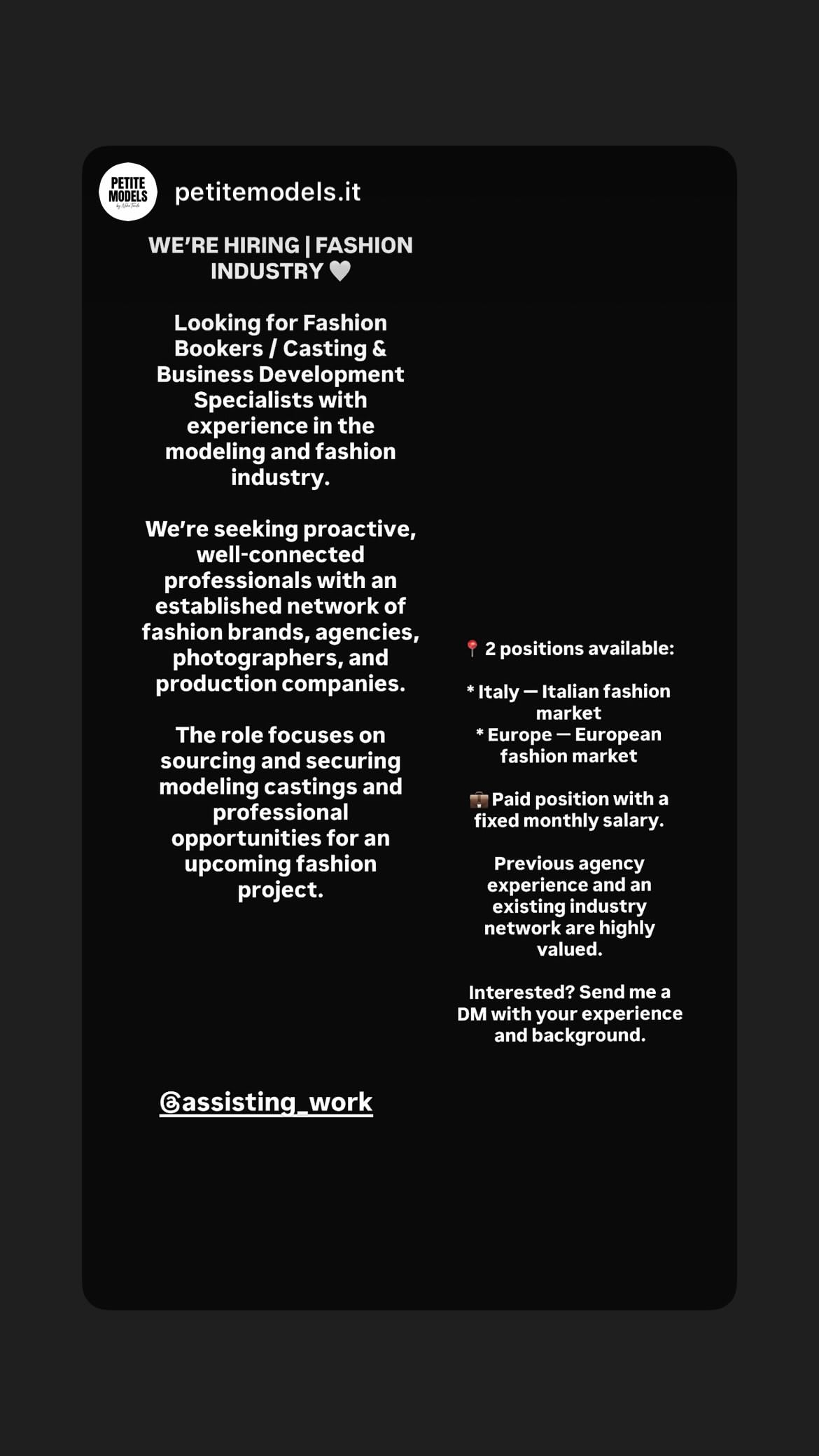 Job post media