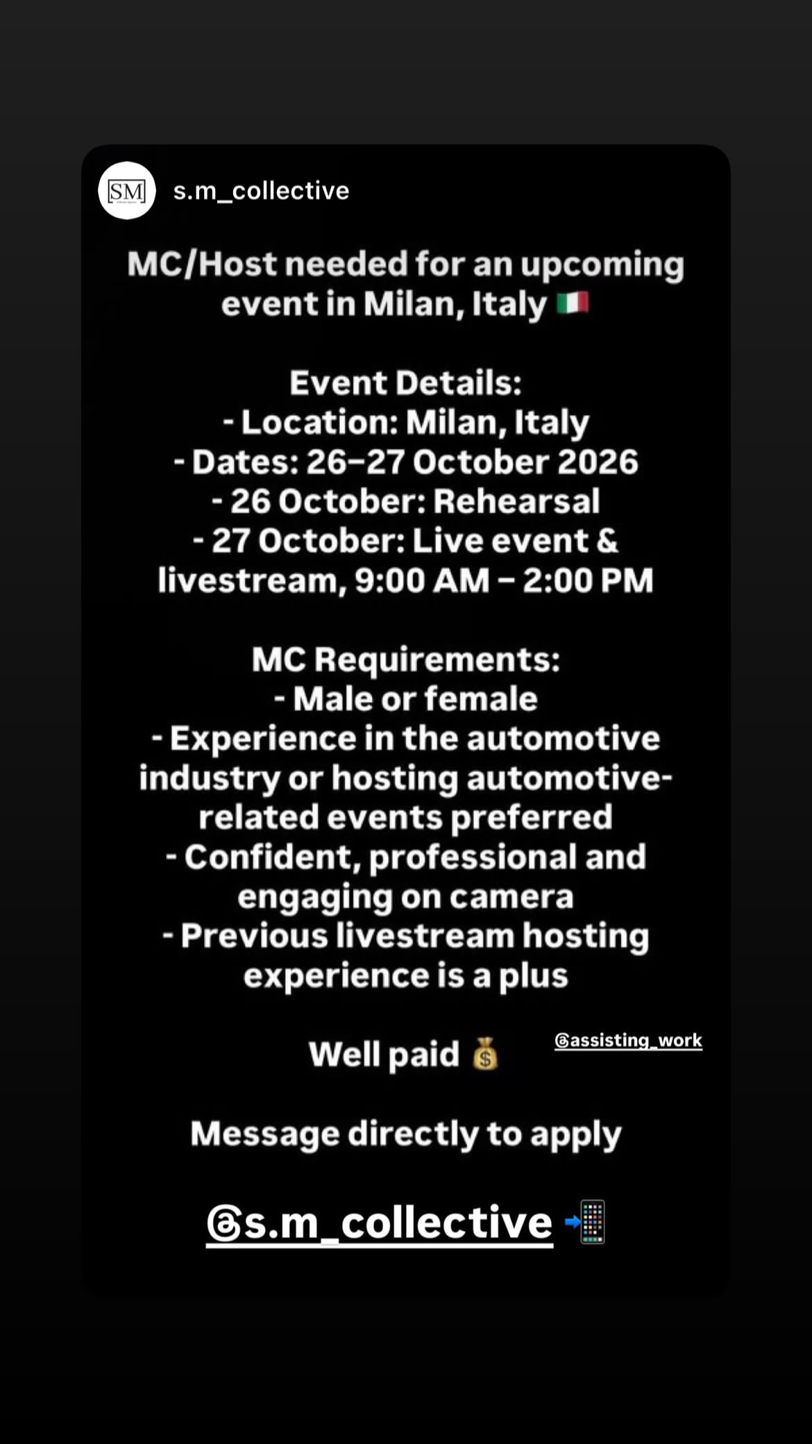 Job post media