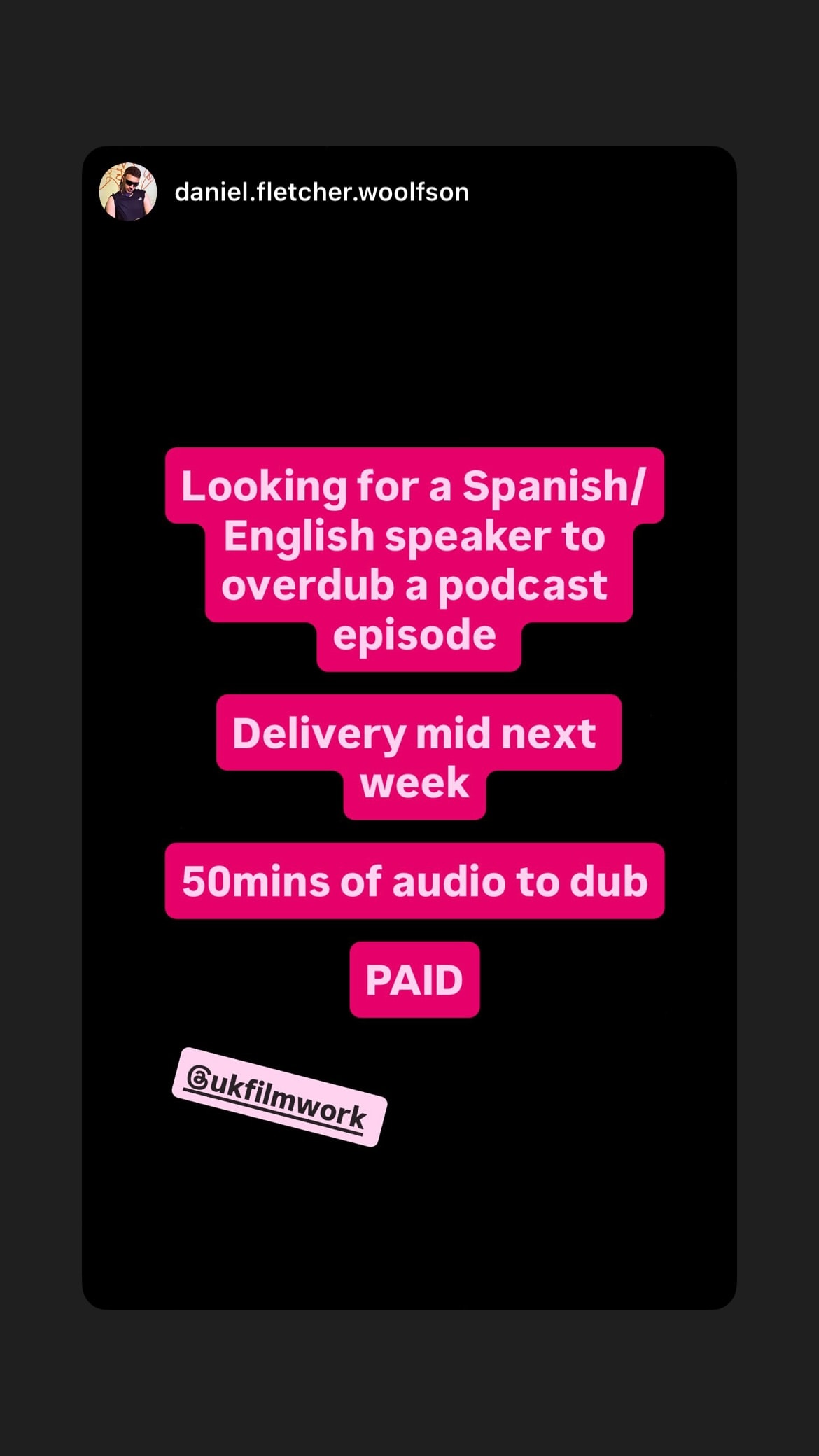 Job post media