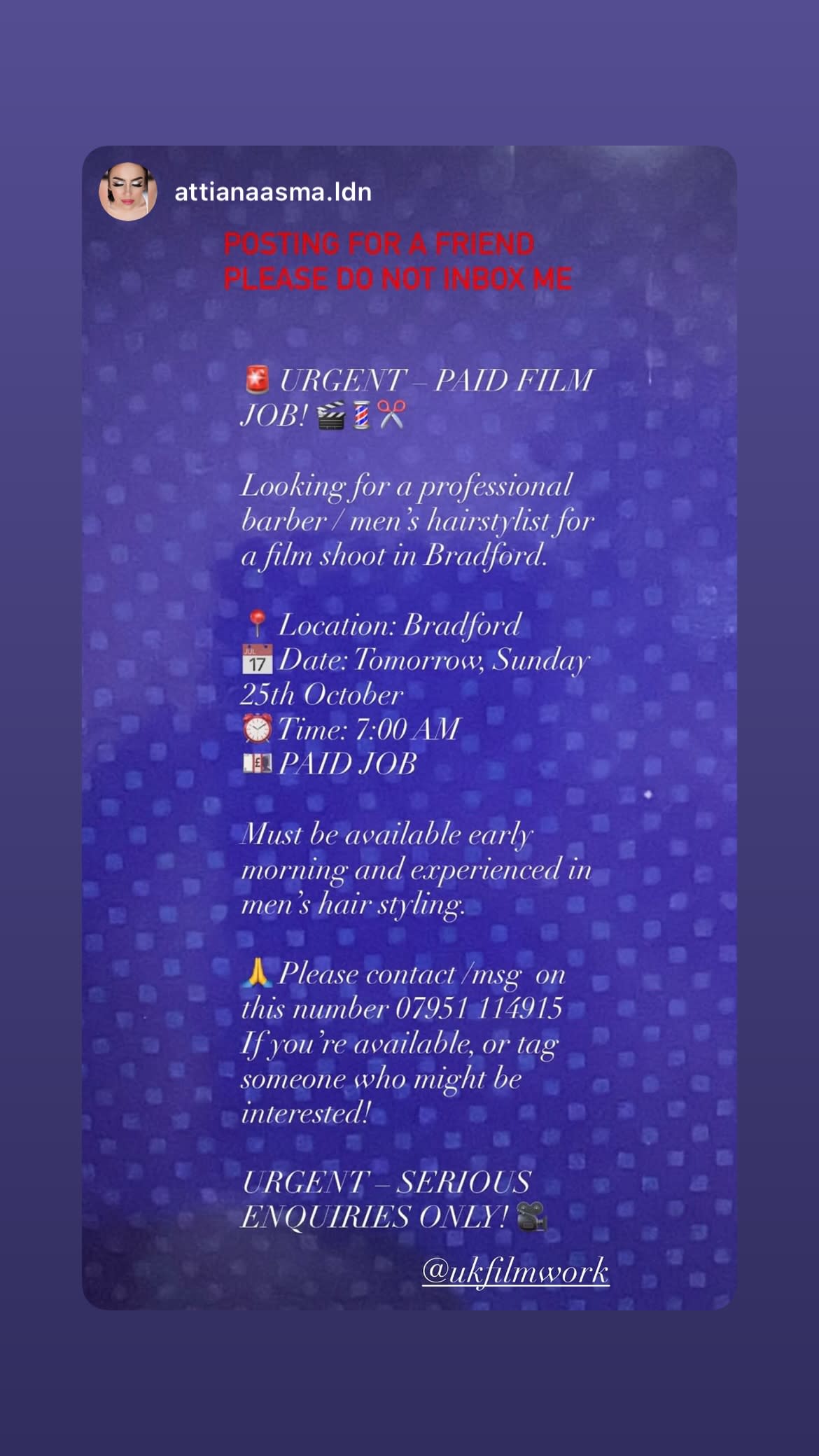 Job post media