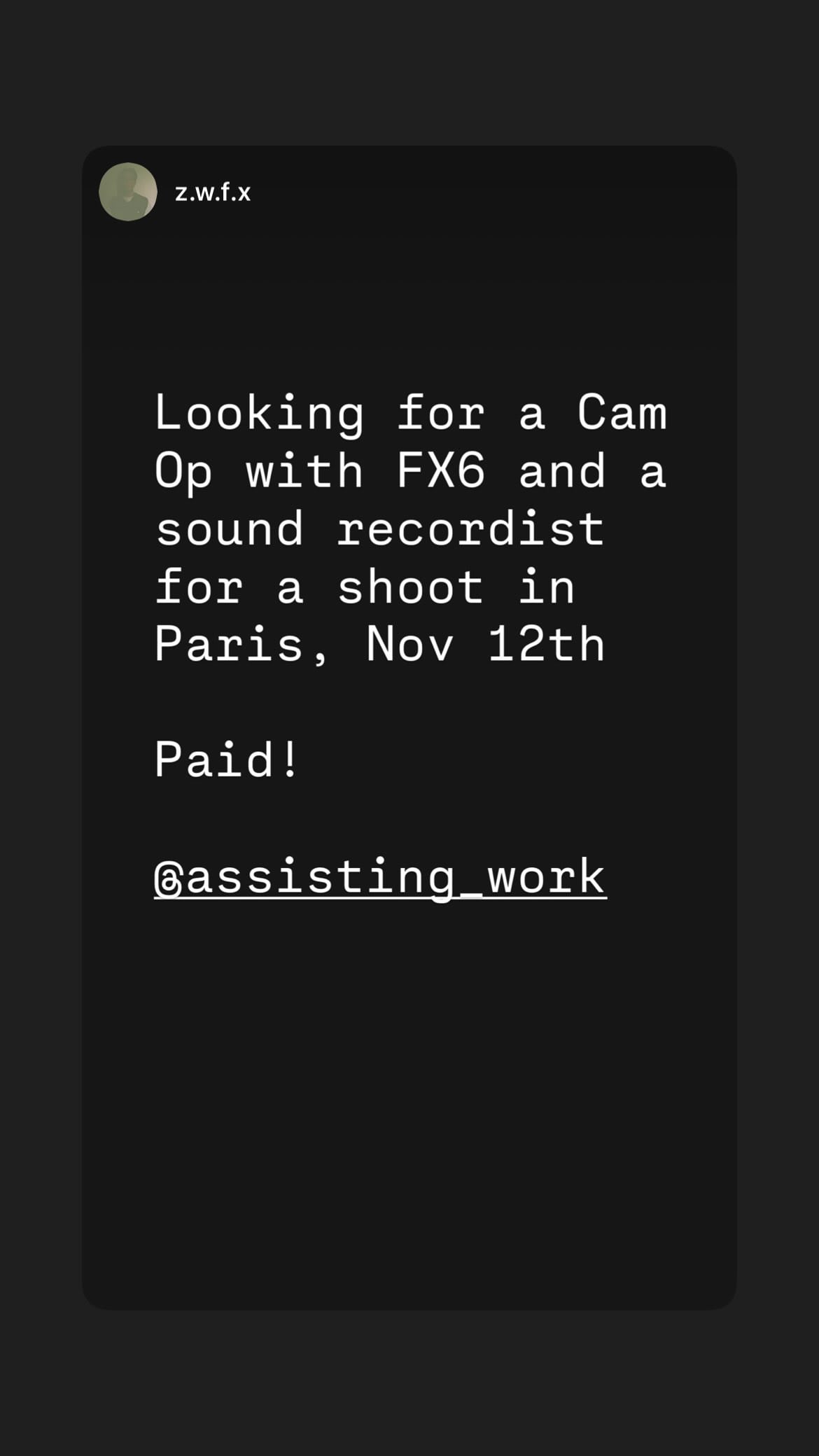 Job post media