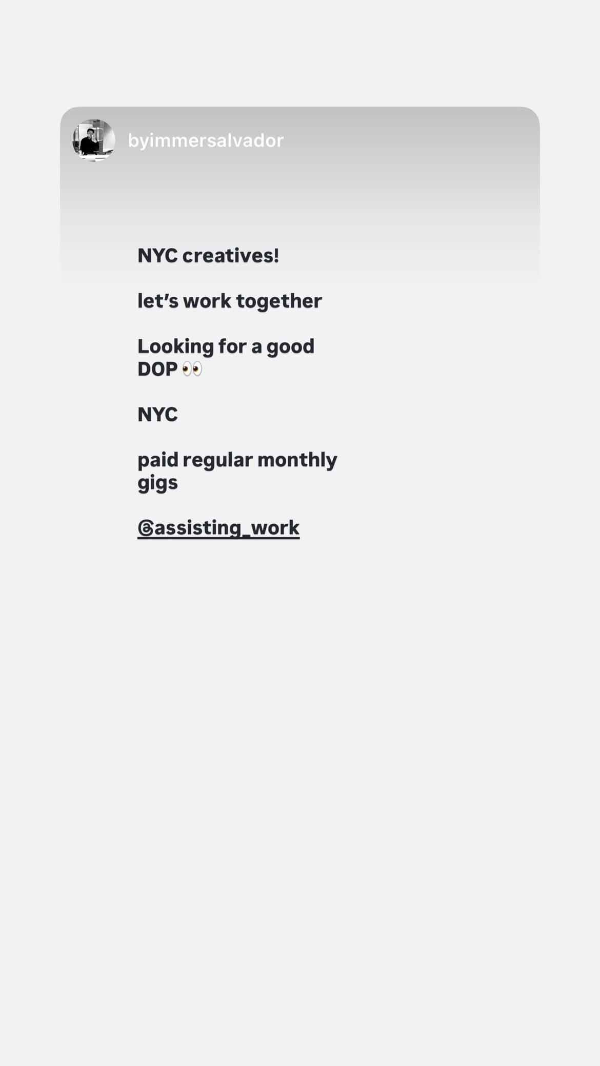 Job post media