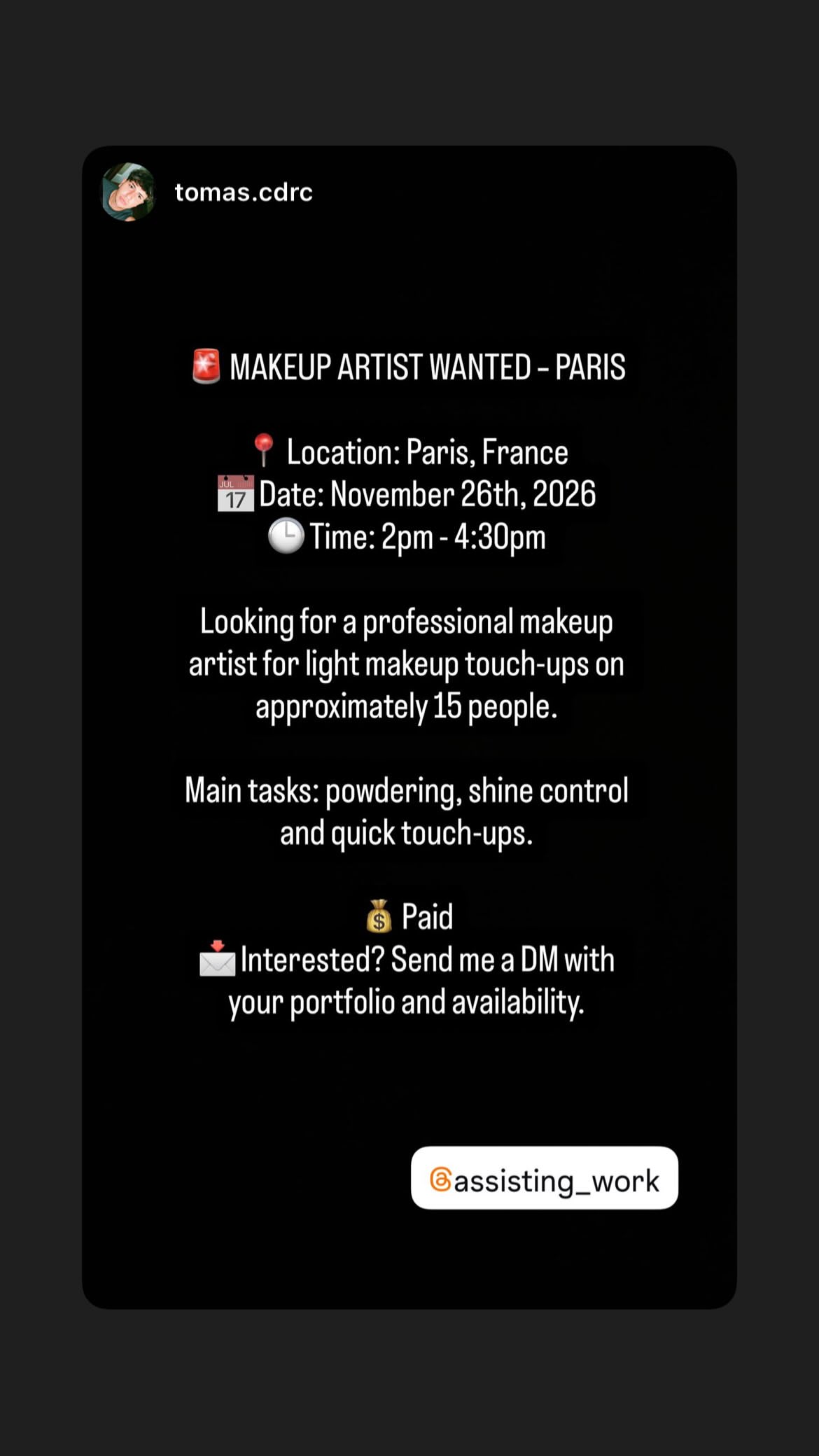 Job post media