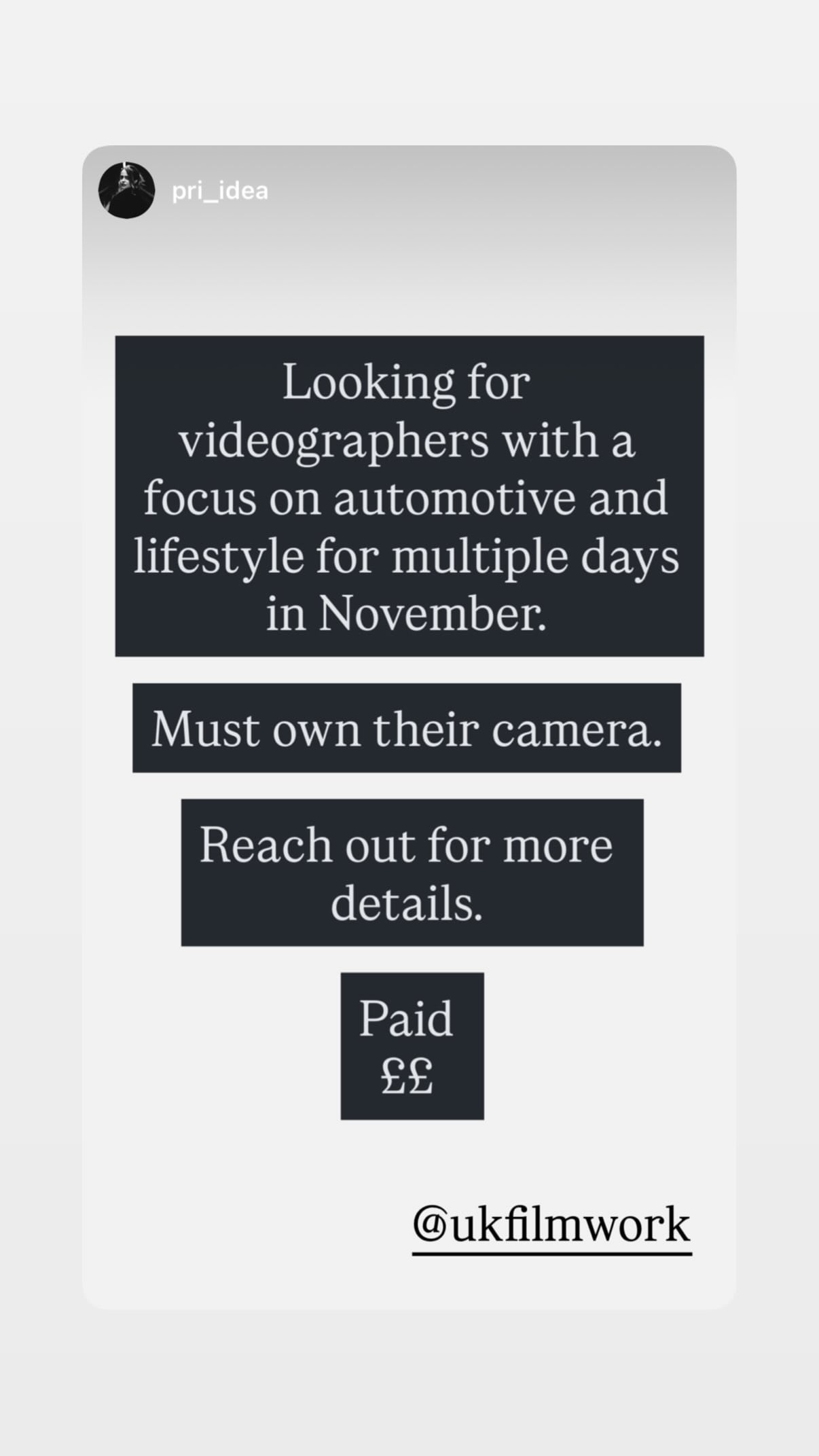 Job post media