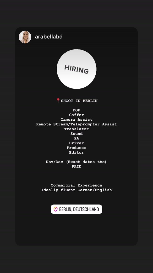 Job post media