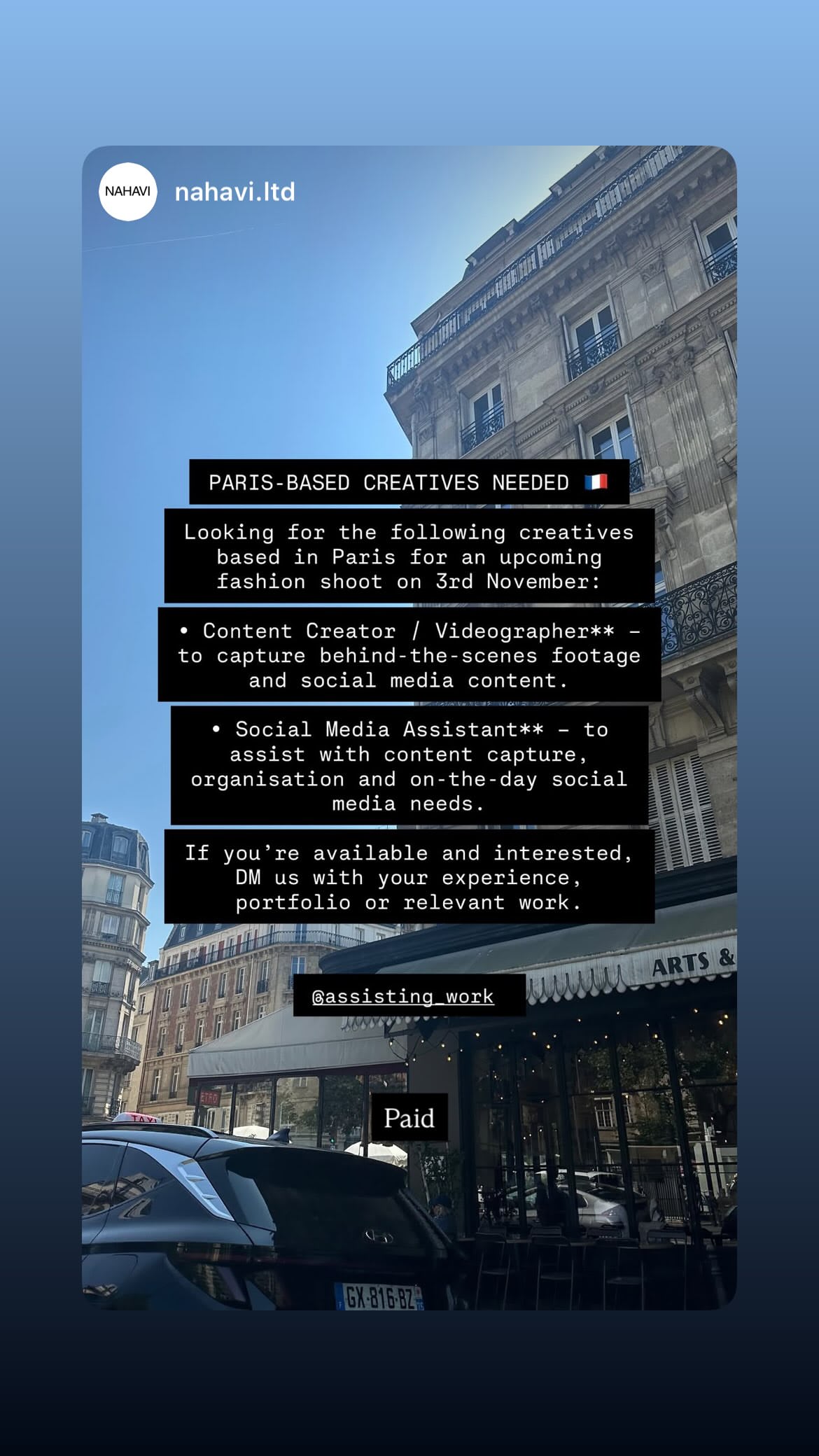 Job post media