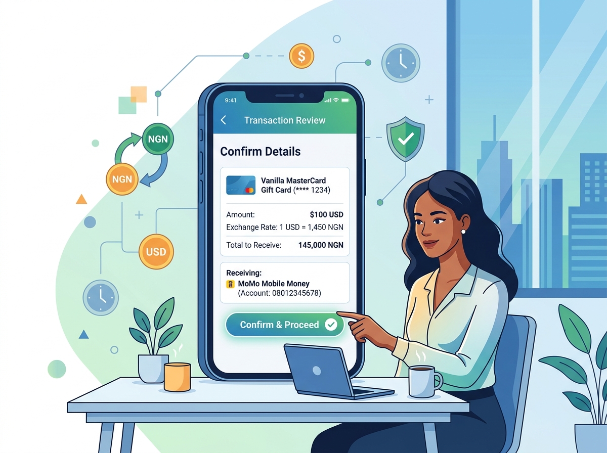 5. Review and Confirm Transaction