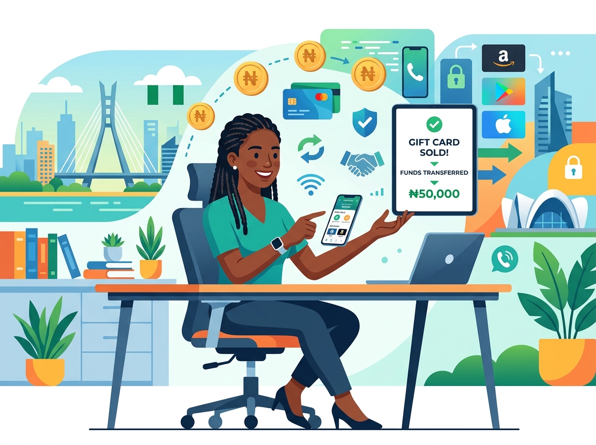 The Best App to Sell Gift Cards in Nigeria: LegitCards Tutorial