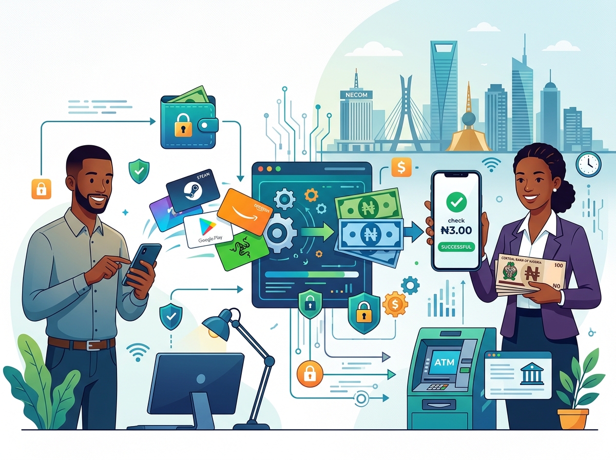 how to convert gift cards to cash in nigeria