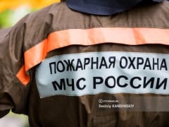 Двое мужчин и маленький ребенок пострадали при пожаре в жилом доме Томска