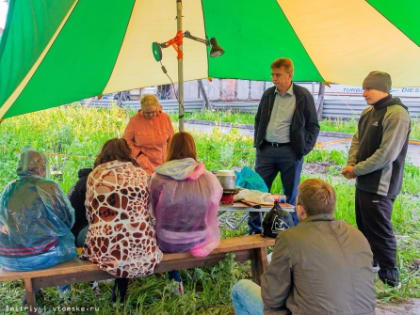 Встреча Евгения Паршуто с дольщиками