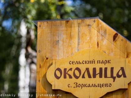 Деревянное строение сгорело в парке «Околица» под Томском