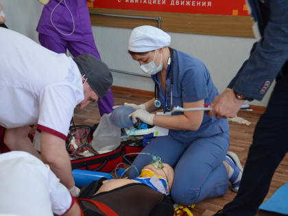 Команда студентов СибГМУ стала одной из лучших на Всероссийской олимпиаде по экстренной медицинской помощи
