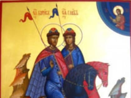 Храм святых Бориса и Глеба села Большая Саровка отметил престольный праздник