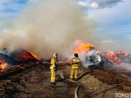 Режим повышенной готовности для пожарных отменили в Томской области