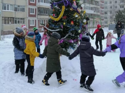 Всероссийский конкурс «Лучший зимний двор России» близится к завершению