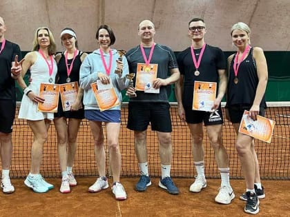 Андрей Агашев и Елизавета Прокудина победили в парном теннисном турнире