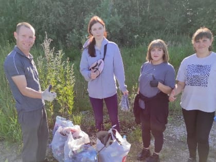 Местное отделение Каргасокского района организовала субботник