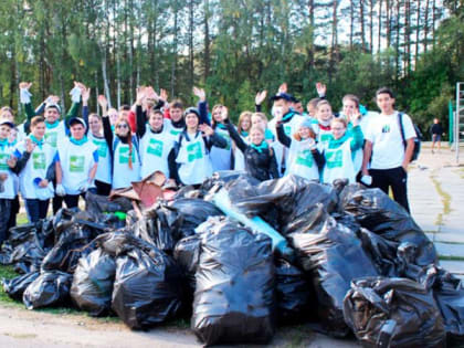 В районах Томской области прошли чемпионаты по спортивному сбору мусора