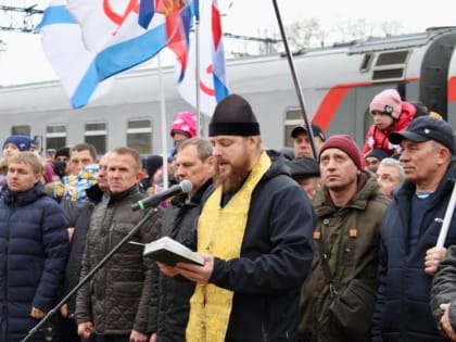 В Томске состоялась очередная отправка мобилизованных в учебные части