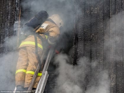 Мужчина погиб при возгорании жилого дома в Томской области