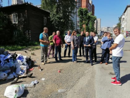 05.07.2022 Состоялся пеший обход территории Советского района