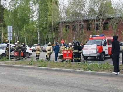 Тактико-специальные учения в ОГАУЗ «Томский областной онкологический диспансер»