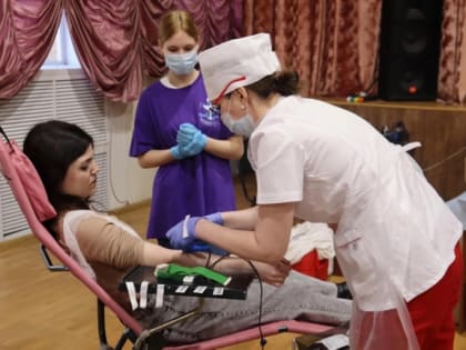 Донорская акция пройдет в коллежах и техникумах Томской области