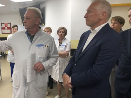 Губернатор Владимир Мазур поручил в будущем году отремонтировать детскую поликлинику Стрежевской больницы