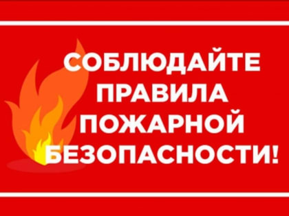 Следственное управление СК России по Томской области напоминает о необходимости соблюдения правил пожарной безопасности