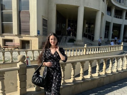 Стажировка студентки медицинского факультета в Баку