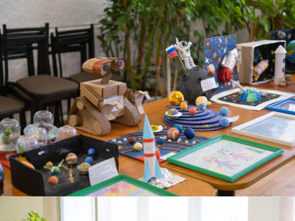 ДЕНЬ КОСМОНАВТИКИ - 2023 - информация к размышлению: выставка "Я - исследователь космоса"