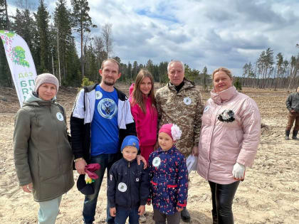 Участие в междунардной акции "Сад памяти"