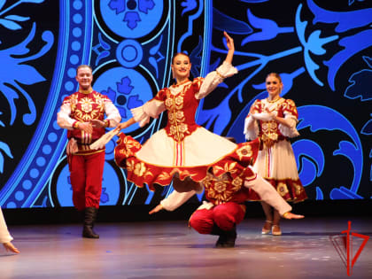 Концерт Ансамбля песни и пляски Сибирского округа Росгвардии прошел в Северске (видео)