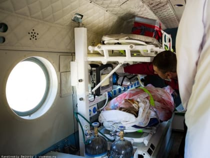 Вертолеты санавиации за год доставили в Томск из районов почти 700 человек, срочно нуждающихся в помощи