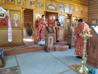 В Никольском храме в с. Зырянское отметили престольный праздник