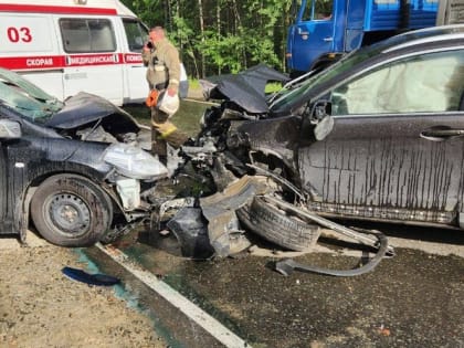 Тройное ДТП произошло на трассе в Томской области. Один человек погиб, несколько детей пострадали