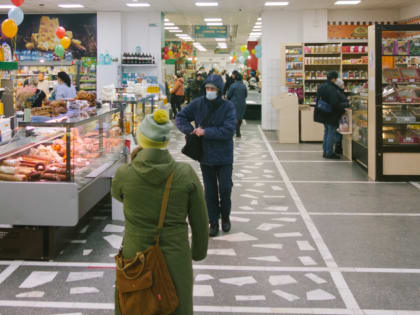 Продукты в Томской области за год подорожали на 10,4%